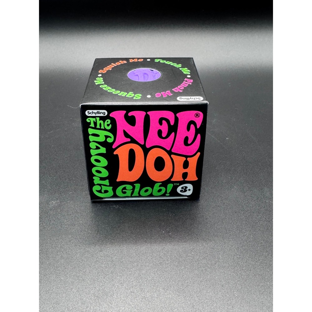 Schylling The Groovy NeeDoh Glob Purple Stress Ball Fidget Toy 25200JHJ